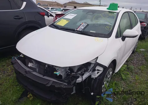 2023 Toyota Corolla Hybrid Le from USA, damaged, VIN JTDBCMFE3P3024490